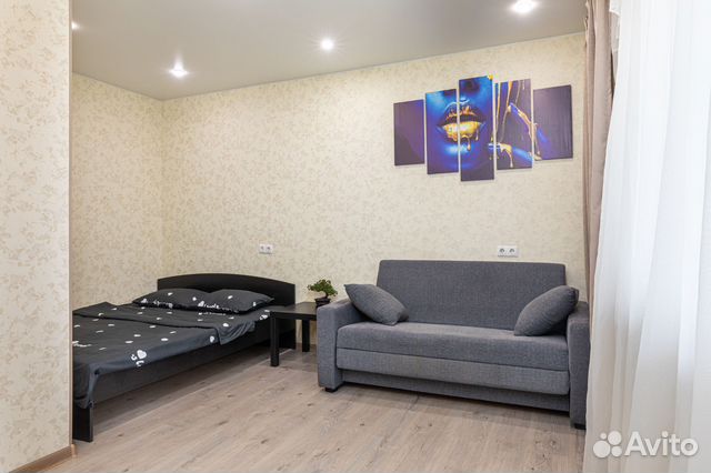 

1-к. квартира, 38 м², 3 кровати