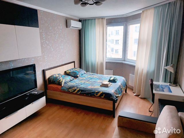 

1-к. квартира, 55 м², 2 кровати
