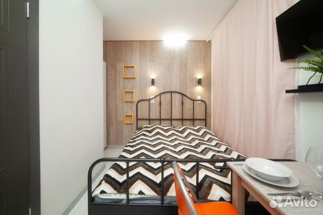 

Квартира-студия, 14 м², 1 кровать