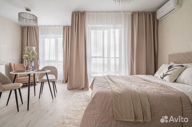 

Квартира-студия, 30 м², 1 кровать
