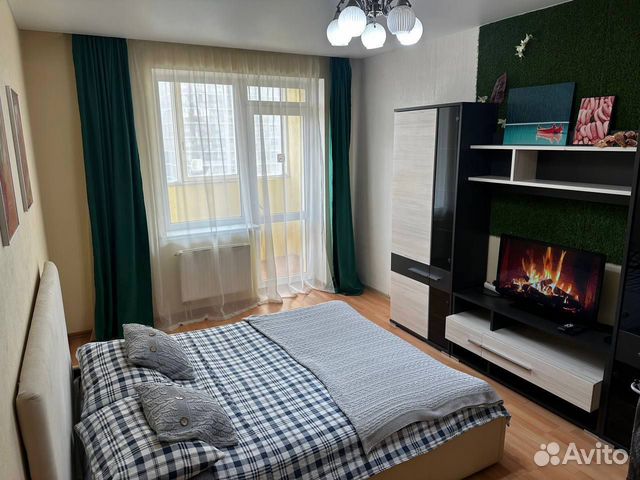 

1-к. квартира, 42,4 м², 2 кровати