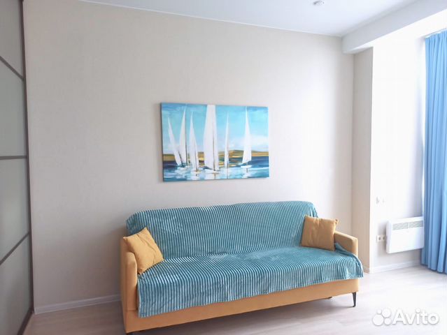 

Квартира-студия, 30 м², 2 кровати