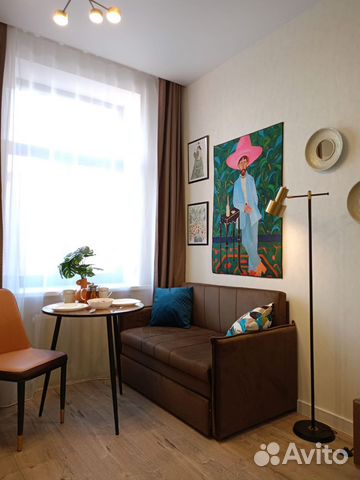 

Квартира-студия, 22 м², 3 кровати