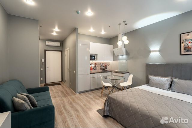 

Квартира-студия, 33 м², 1 кровать