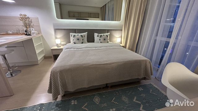 

Квартира-студия, 27 м², 1 кровать