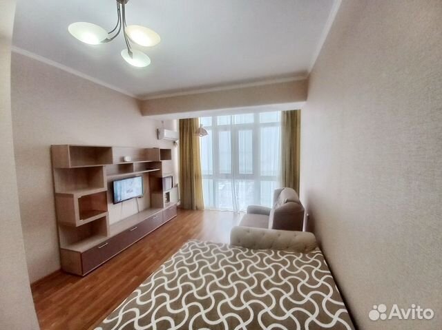 

1-к. квартира, 38 м², 2 кровати