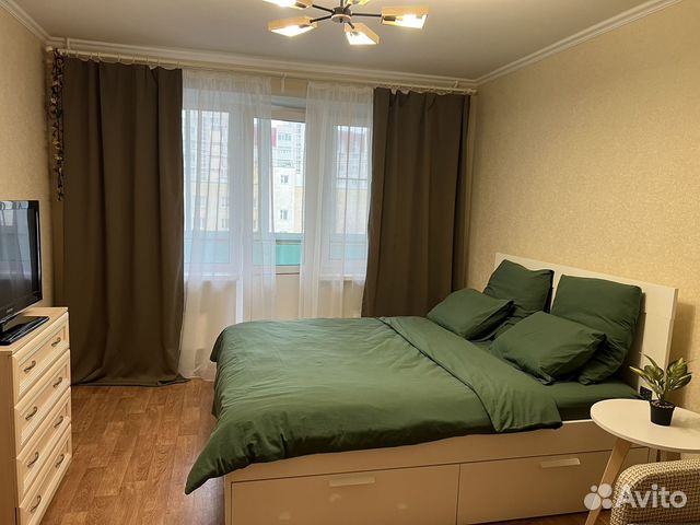 

1-к. квартира, 37 м², 1 кровать