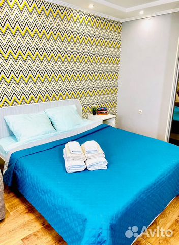 

1-к. квартира, 38 м², 2 кровати