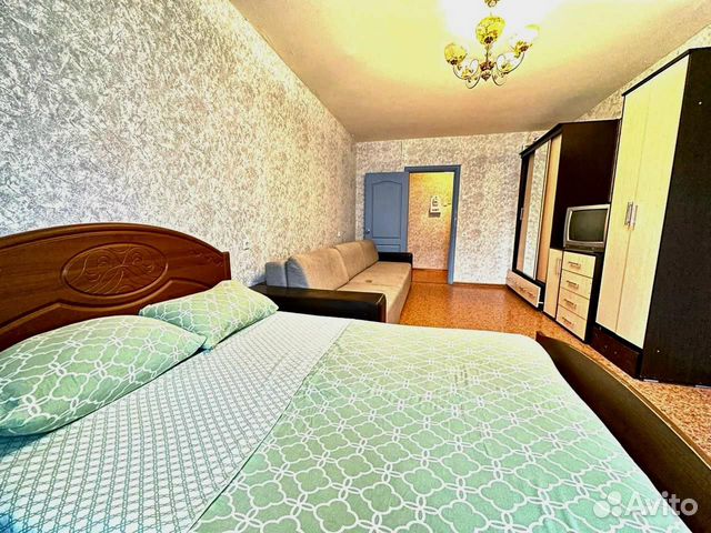 

1-к. квартира, 38 м², 2 кровати