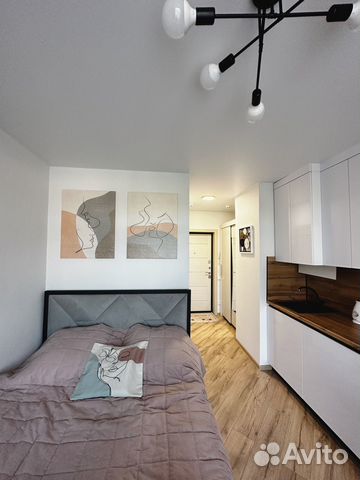 

Квартира-студия, 22 м², 2 кровати