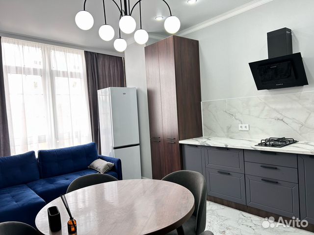 

1-к. квартира, 46 м², 2 кровати
