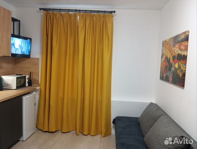 

Квартира-студия, 15 м², 1 кровать