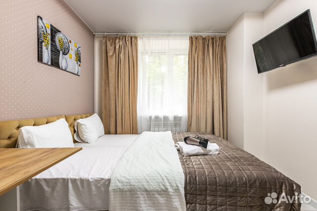 

Квартира-студия, 21 м², 2 кровати