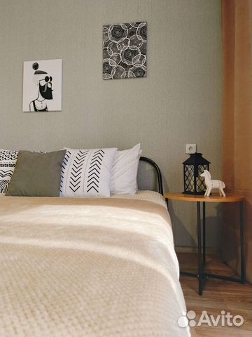 

Квартира-студия, 45 м², 2 кровати
