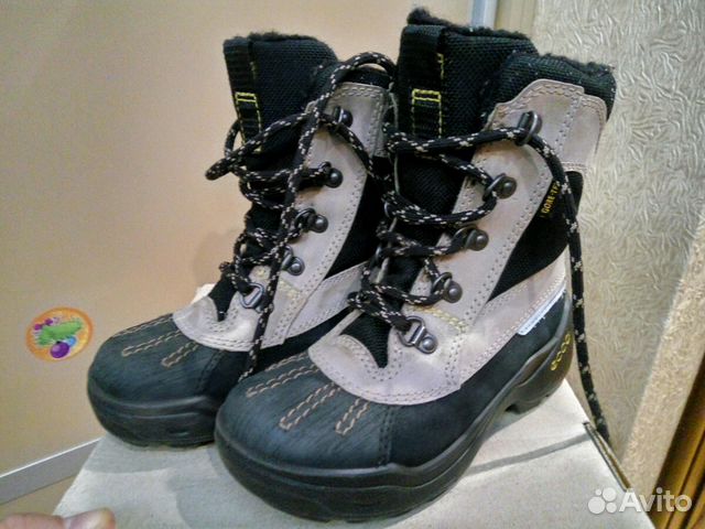 Ботинки Ecco gore-tex 27р Ботинки Ecco gore-tex 27р