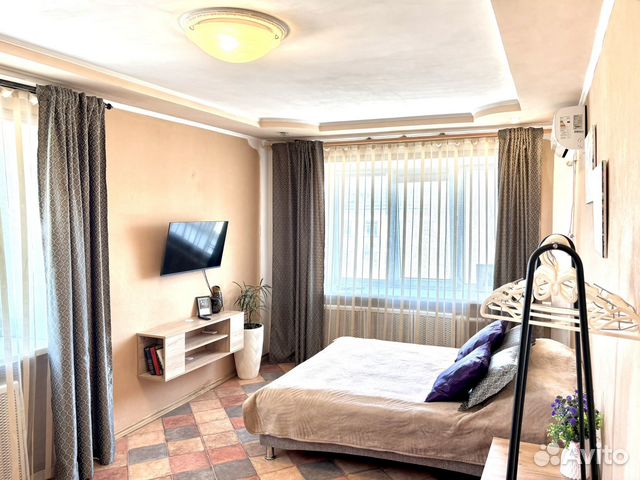 

1-к. квартира, 38 м², 2 кровати
