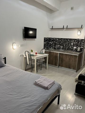

Квартира-студия, 25 м², 2 кровати
