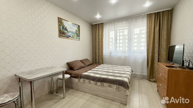 

Квартира-студия, 28 м², 1 кровать