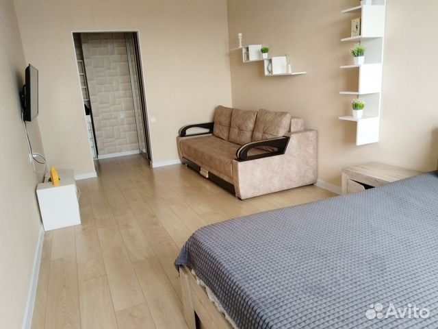 

1-к. квартира, 47 м², 2 кровати