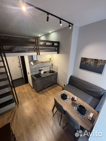 

Квартира-студия, 23 м², 3 кровати