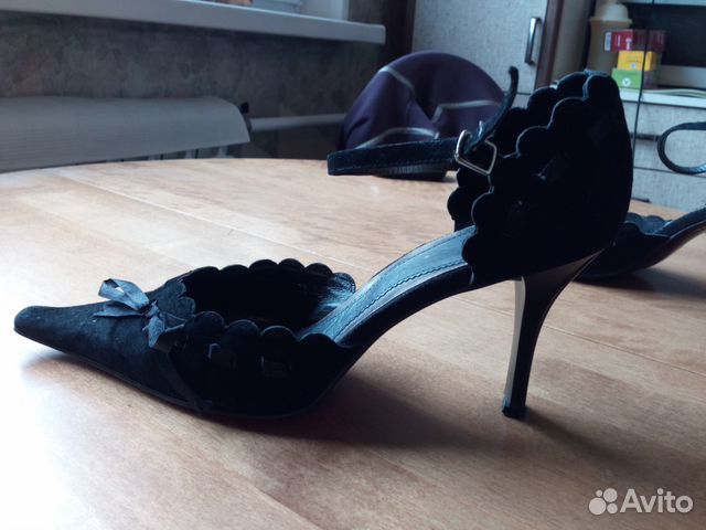 Туфли замшевые р.39