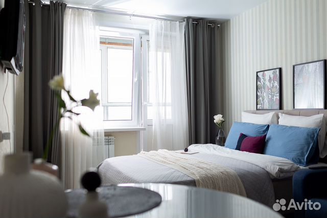 

Квартира-студия, 26 м², 2 кровати