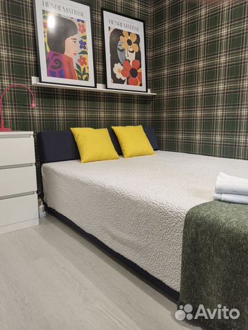 

1-к. квартира, 33 м², 2 кровати