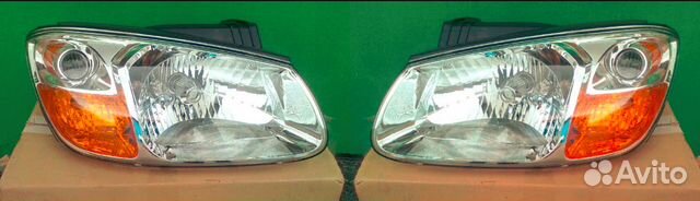 Фара левая и правая для Киа Церато (04-09) Фара левая и правая для Киа Церато (04-09)
