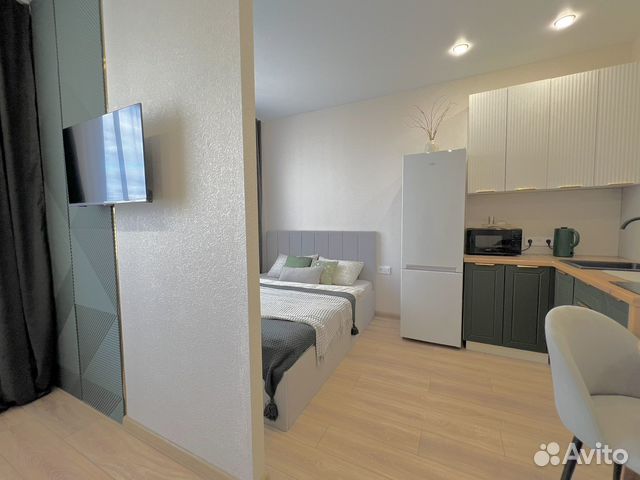 

Квартира-студия, 31 м², 2 кровати