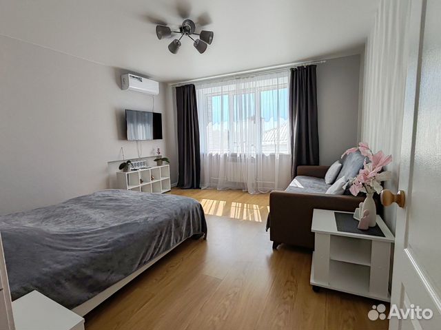 

1-к. квартира, 37 м², 2 кровати