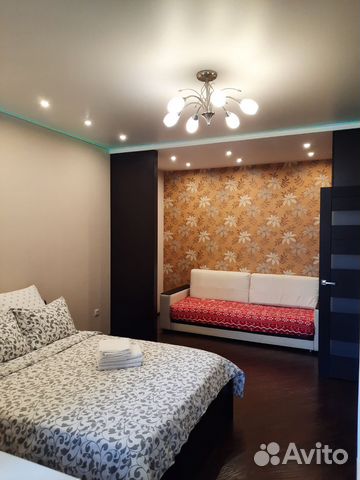 

1-к. квартира, 40 м², 2 кровати