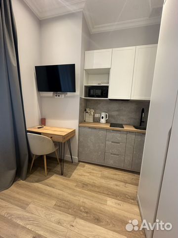 

Квартира-студия, 12 м², 1 кровать