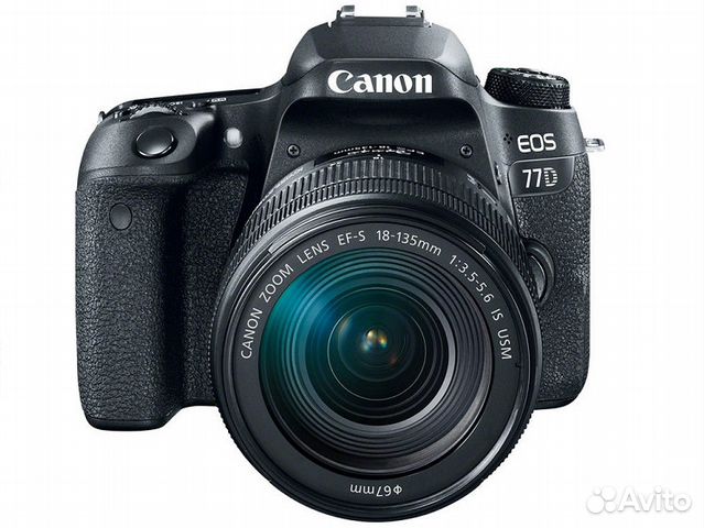 Canon EOS 77D kit 18-135mm is USM Nano новый рст