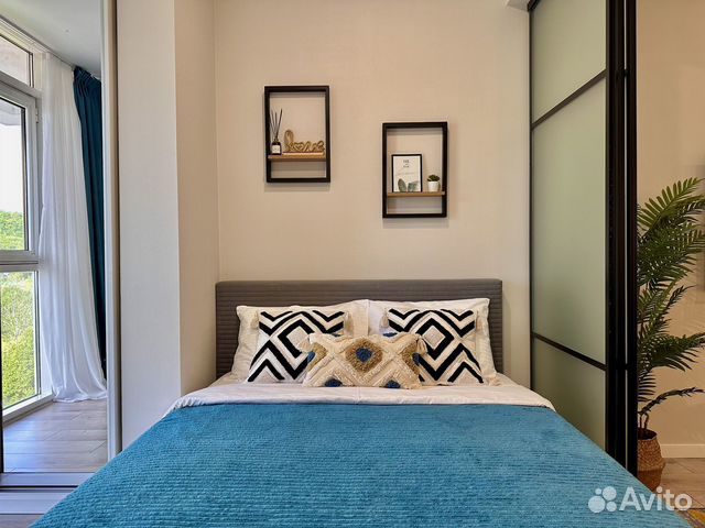 

Квартира-студия, 34 м², 2 кровати