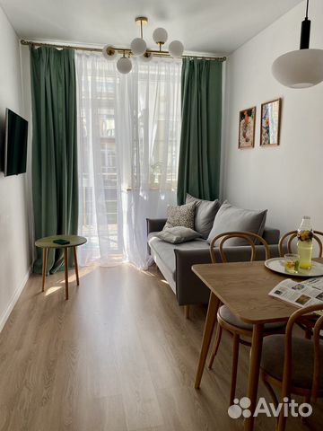 

1-к. квартира, 39 м², 2 кровати