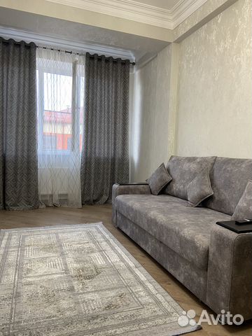 

1-к. квартира, 60 м², 2 кровати