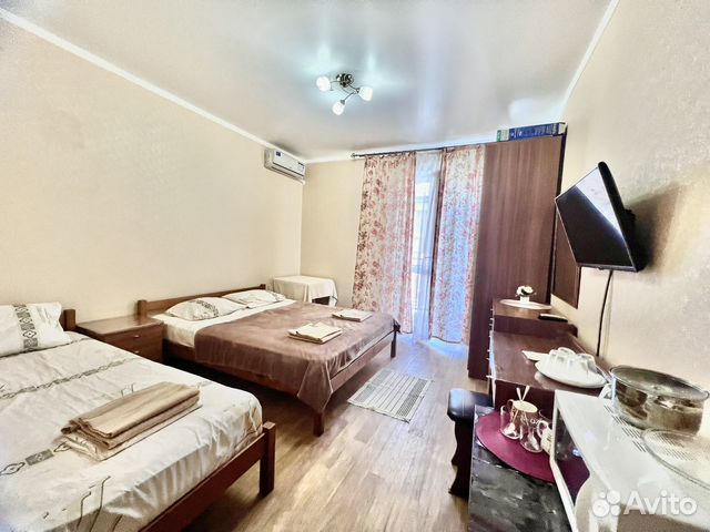 

Квартира-студия, 25 м², 2 кровати