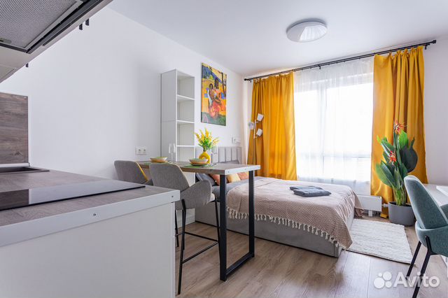 

Квартира-студия, 20 м², 1 кровать