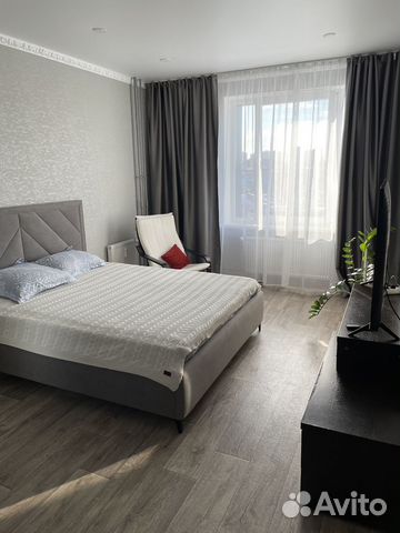 

1-к. квартира, 45 м², 2 кровати