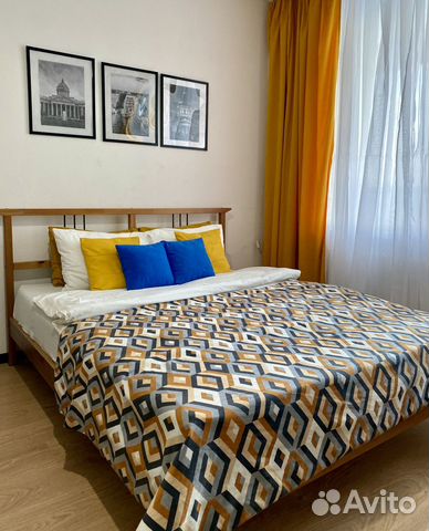 

Квартира-студия, 28 м², 2 кровати