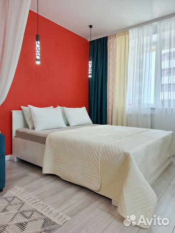 

1-к. квартира, 41,7 м², 2 кровати