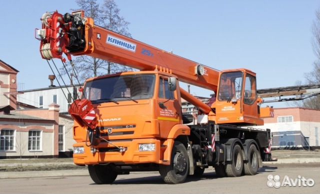 Автокран 25 тонн камаз 65115