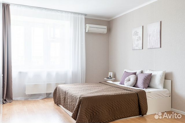 

1-к. квартира, 43,8 м², 2 кровати