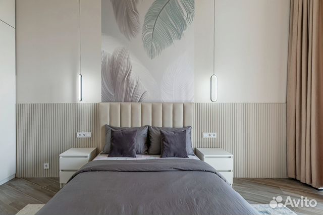 

1-к. квартира, 50 м², 2 кровати