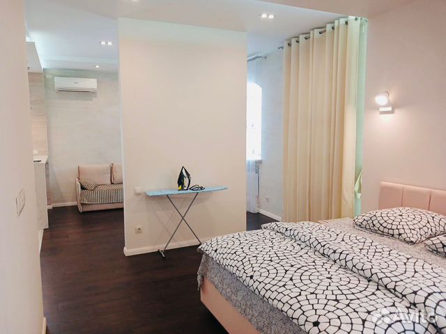 

Квартира-студия, 60 м², 2 кровати