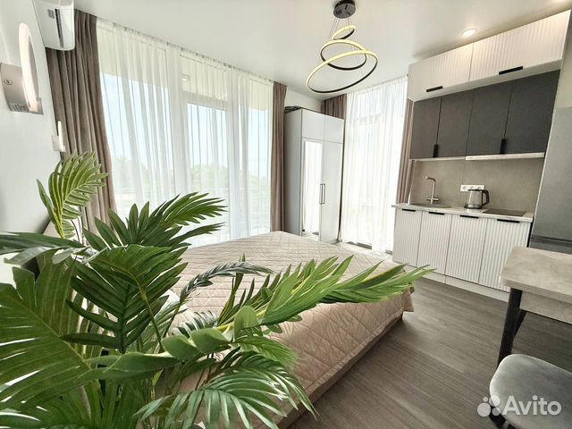 

Квартира-студия, 28 м², 1 кровать