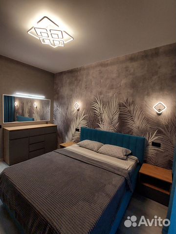 

1-к. квартира, 44,4 м², 2 кровати