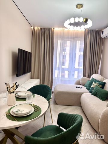 

1-к. квартира, 33 м², 2 кровати