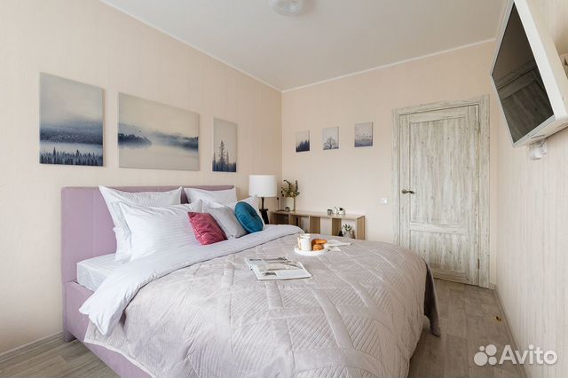 

1-к. квартира, 40 м², 3 кровати
