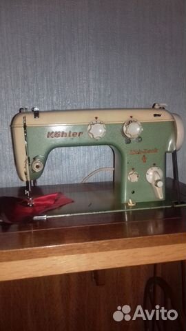 Швейная машинка Kehler ножной привод